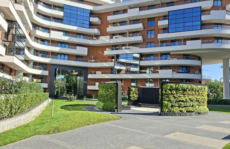 Аренда стильной, меблированной 2-комнатной квартиры, 51 м², Grzegórzki, Краков, Польша